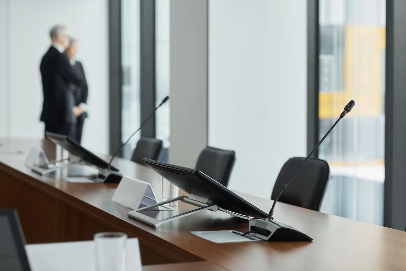 Conference table microphones